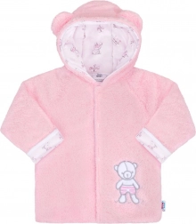 Giacca invernale per neonati New Baby Nice Bear rosa