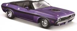 Modello di auto 1970 DODGE CHALLENGER R/T cabriolet 1:24