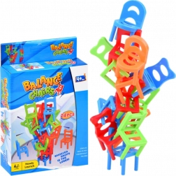 Gioco da tavolo di equilibrio Sedie che cadono – 24 pz