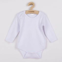 body neonato a maniche lunghe New Baby – bianco