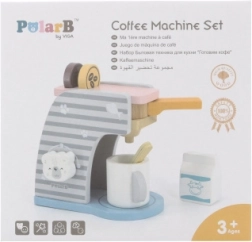 Macchina da caffè in legno per bambini POLARB con accessori