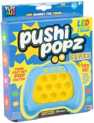 Giocattolo interattivo Pushi Popz – bolle scoppiettanti POP IT con suoni