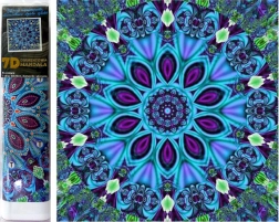 Pittura con diamanti 7D Mandala magica 30 × 30 cm