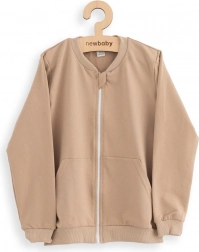 Felpa da tuta per bambini New Baby Kindergarten marrone