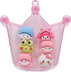 Set di Anelli con Corona 6 pezzi