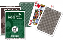 Carte in plastica per POKER e BRIDGE – tipo francese