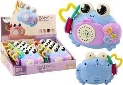 Granchio macchina fotografica sonaglio Proiettore suoni a batteria blu