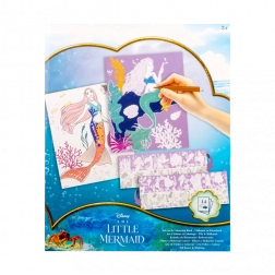 Libro da colorare La Sirenetta