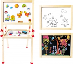 Bino lavagna magnetica bifacciale