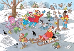 Jumbo Puzzle Jan van Haasteren Junior: Pattinaggio 240 pezzi