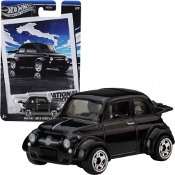 Hot Wheels National Icons – modellino auto Fiat 500 D Modificado (1960) 1:64, nero