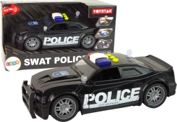 Auto della Polizia 1:14 Luci Suoni Nero