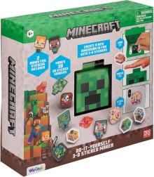 Minecraft 3D creatore di adesivi Creeper