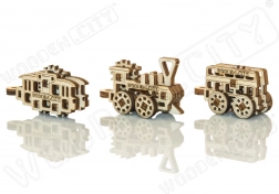 Puzzle 3D Mezzi di Trasporto - Wooden City mini set