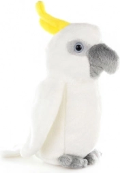Pappagallo cacatua di peluche 16 cm