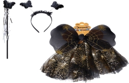 Set di carnevale farfalla – nero