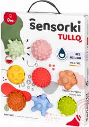 Palline sensoriali pastello senza fori – set da 8 pezzi