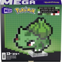 mega pokémon pixel bulbasaur – set di costruzione con figurina