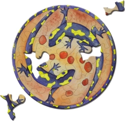 Puzzle rotondo CURIOSI Picoli – tritone, 33 pezzi