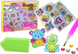 Set di diamond painting – adesivi colorati con animaletti