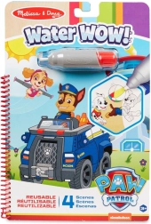 Libro da colorare ad acqua Water WOW! PAW Patrol – Chase