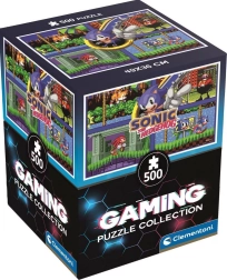Puzzle CLEMENTONI Gaming Collection Sonic II 500 pezzi