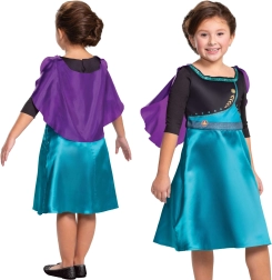 Costume per bambina Anna Disney Frozen 7–8 anni