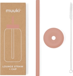 Cannuccia e coperchio nello stile Muuki Lounge - Canyon Clay