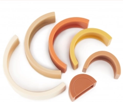 Bieco arcobaleno pieghevole in silicone Chocolate Bliss