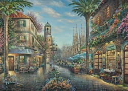 Puzzle Caffetteria Spagnola 1000 pezzi