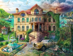 Puzzle Ravensburger Villa nella baia 2000 pezzi
