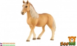 Modello realistico di cavallo palomino in plastica