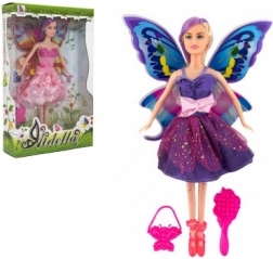 Bambola fata con ali e accessori