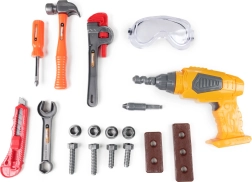Set di attrezzi per bambini con trapano funzionante