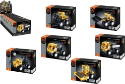 Set di costruzione iM.Master – macchine edili 6 in 1 per bambini dai 6 anni