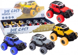 Macchinina Fuoristrada 1:32 in Metallo con Ruote in Gomma Luci Suoni Motore