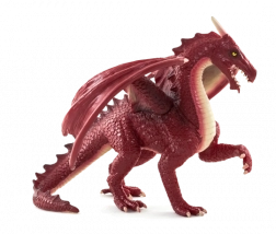 Mojo drago rosso figurina Deluxe