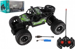 Auto RC Off-Road verde con luce