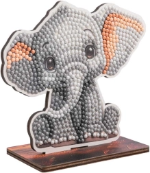 Pittura di diamanti Safari: Elefante