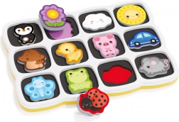 Quercetti Smart Puzzle Magnetico: Colori e Prime Parole