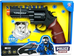 Pistola della polizia con distintivo PLEJO