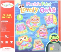 Produzione di magneti – gufetti che brillano al buio