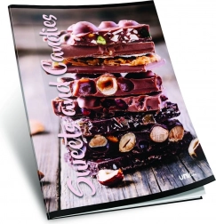 Quaderno scolastico A4 a righe 40+2 fogli – cioccolato