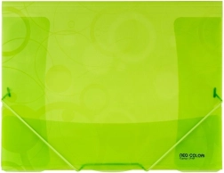 Cartella con elastico A4 NEO COLORI verde