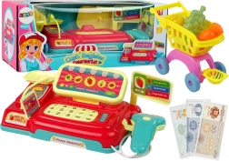 Cassa per bambini con cestino e scanner