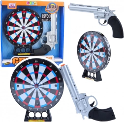 Rivoltella laser con bersaglio per bambini