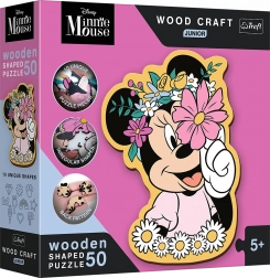 Puzzle in legno junior Nel mondo di Minnie 50 pezzi