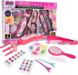 Set per intrecciare treccine con gioielli