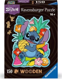 Puzzle sagomato in legno Ravensburger Disney: Stitch 150 pezzi