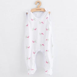 Tutina con piedini New Baby Classic II lampone, taglia 74 (6–9 mesi)